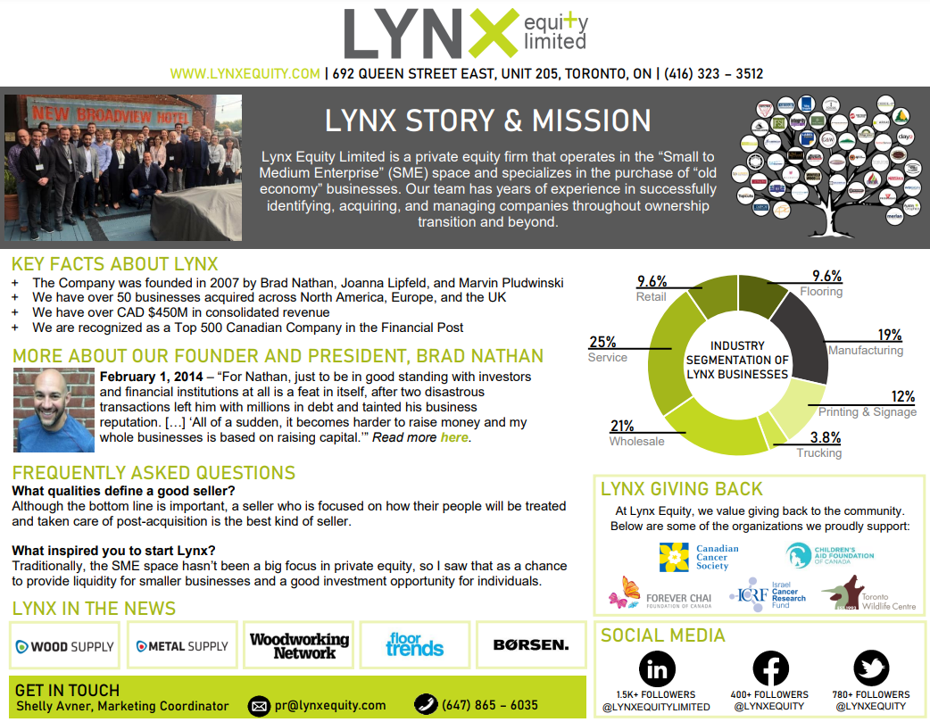 Interested in Featuring Lynx?